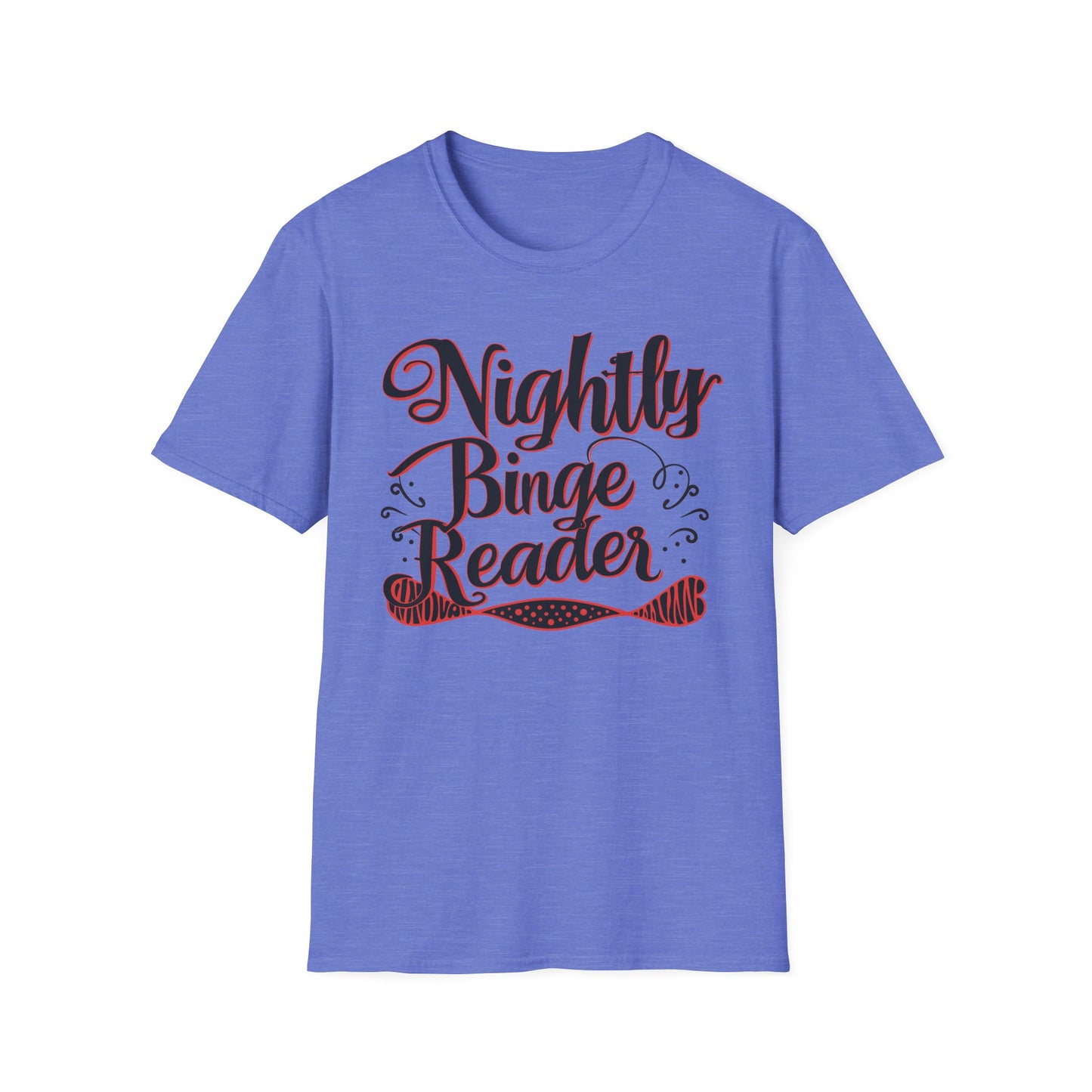 Nightly Binge Reader ver 2 Graphic T Shirt