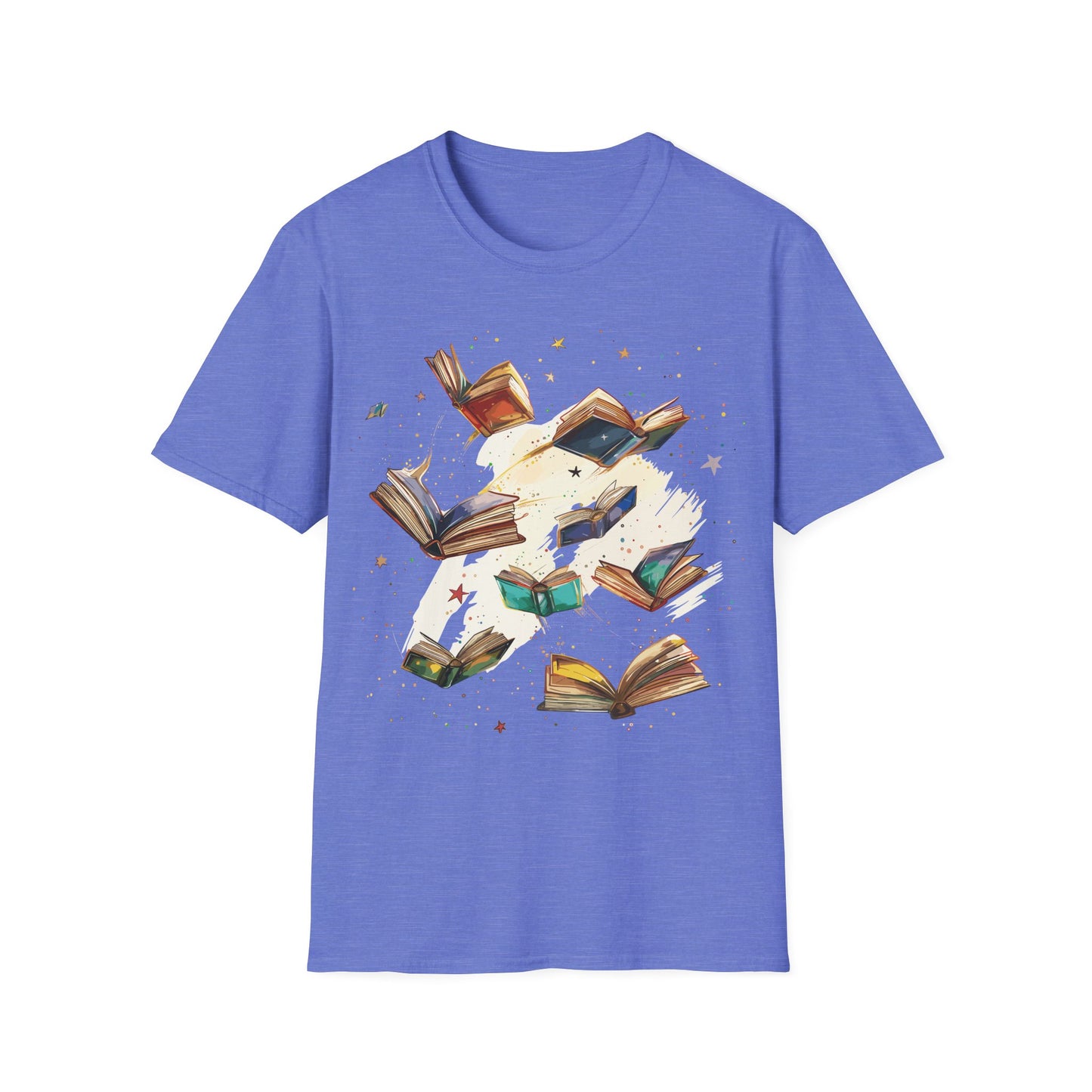 Magical Flying Books Graphic T Shirt