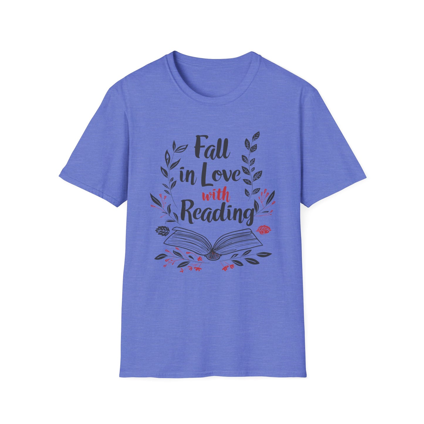 Fall In Love With Reading Graphic T Shirt