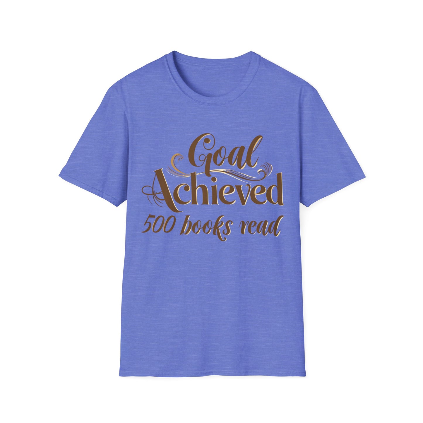 Goal Achieved 500 Books Read Graphic T Shirt