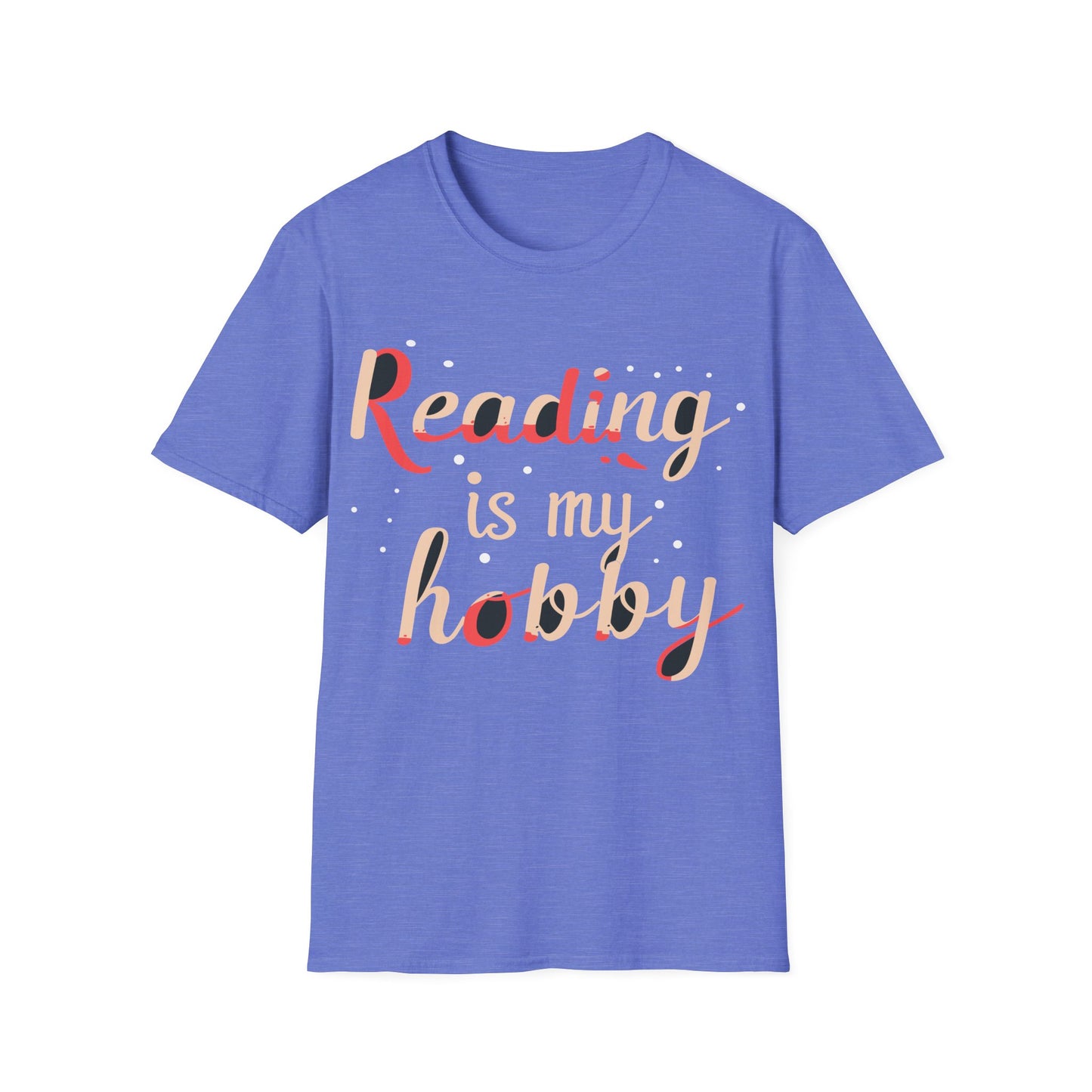 Reading Is My Hobby Graphic T Shirt