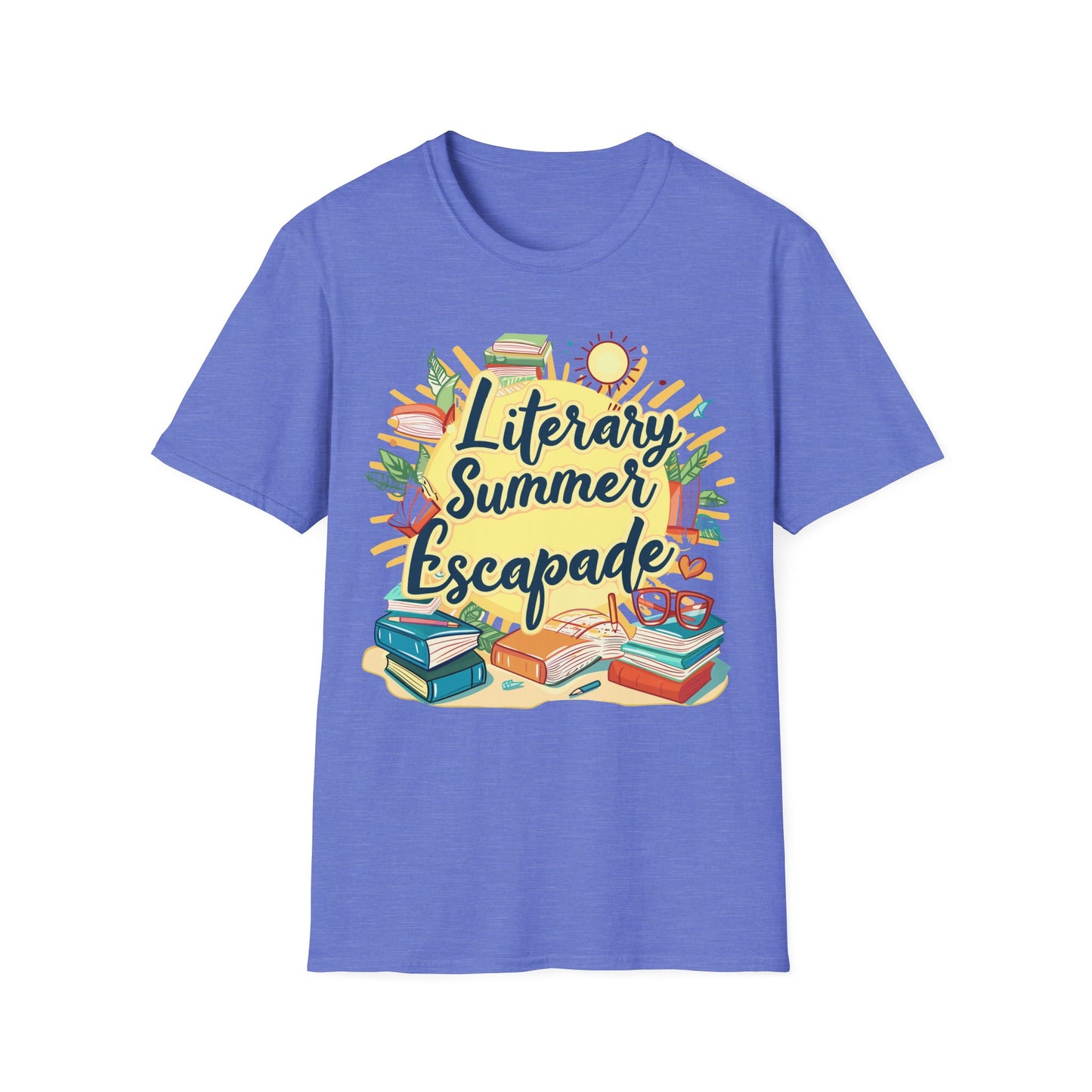 Literary Summer Escapade Graphic T Shirt