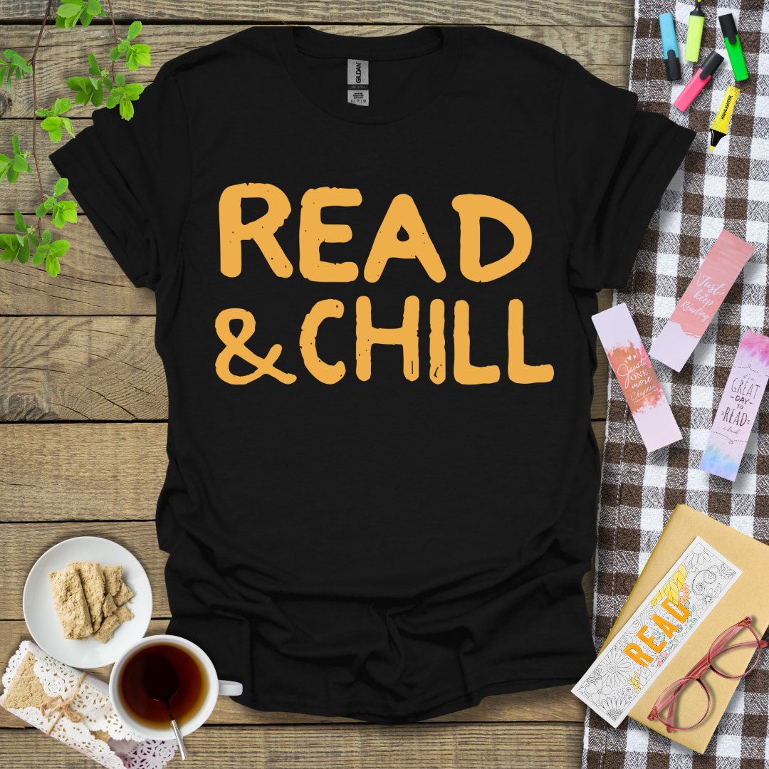 Read & Chill Graphic T Shirt