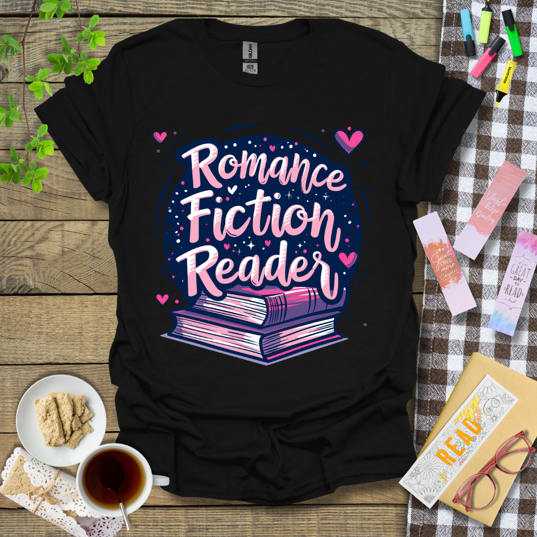 Romance Fiction Reader Graphic T Shirt