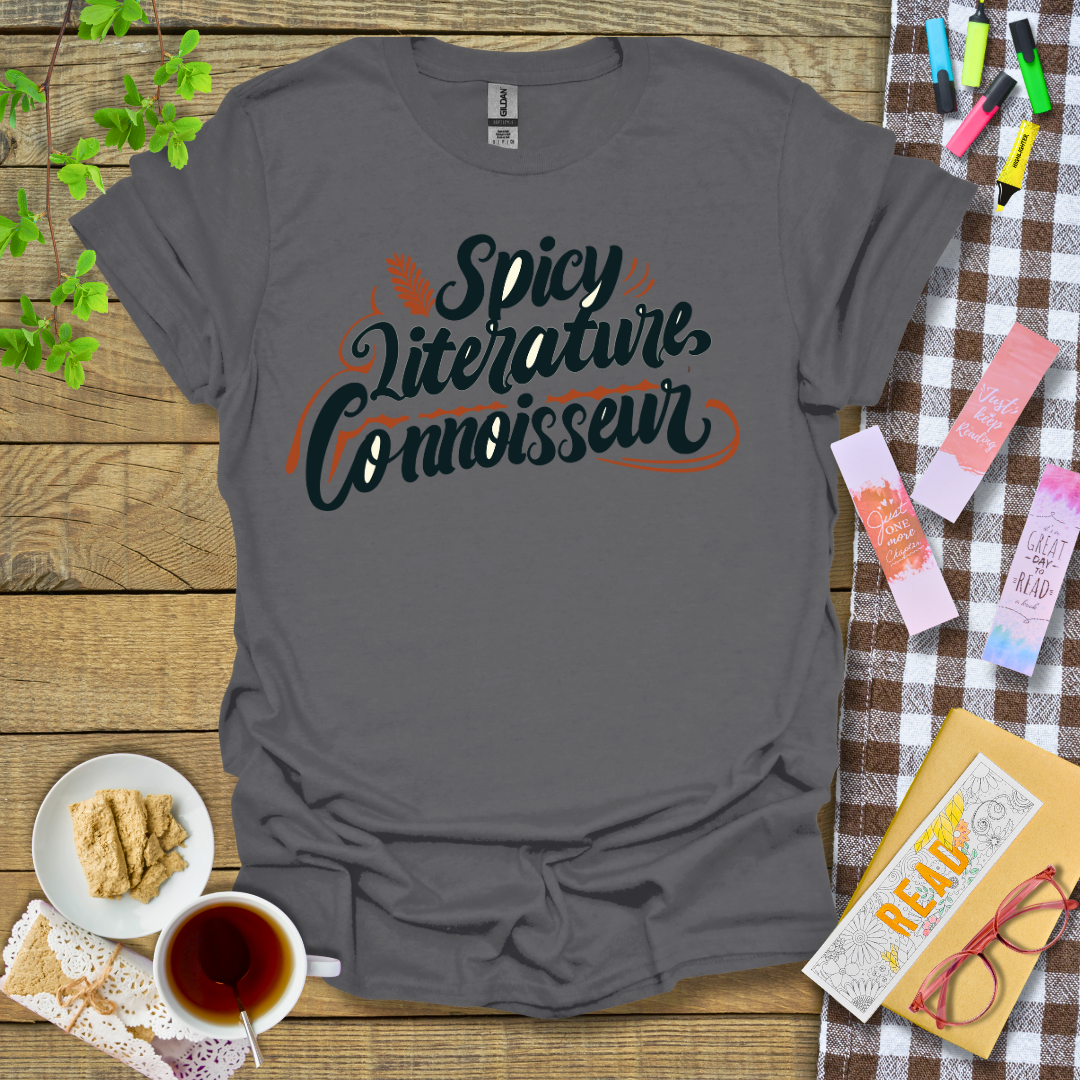 Spicy Literature Connoisseur Graphic T Shirt