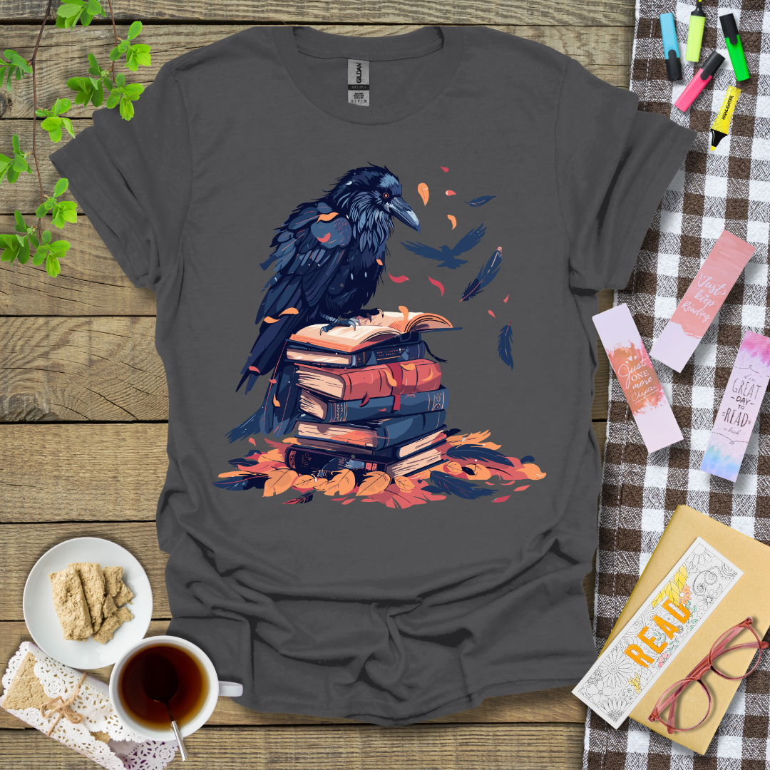 Intelligent Raven Graphic T Shirt