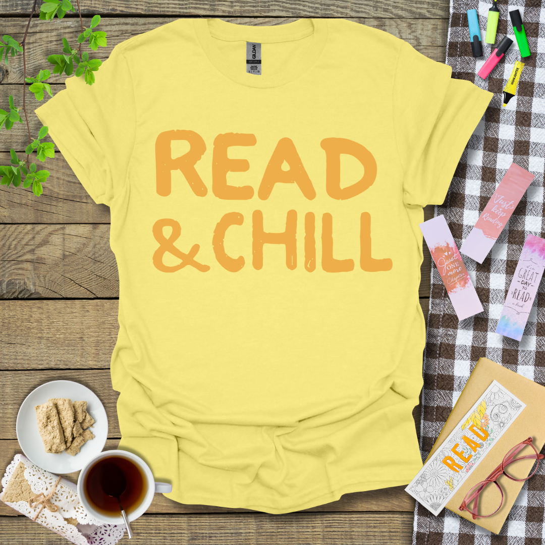 Read & Chill Graphic T Shirt