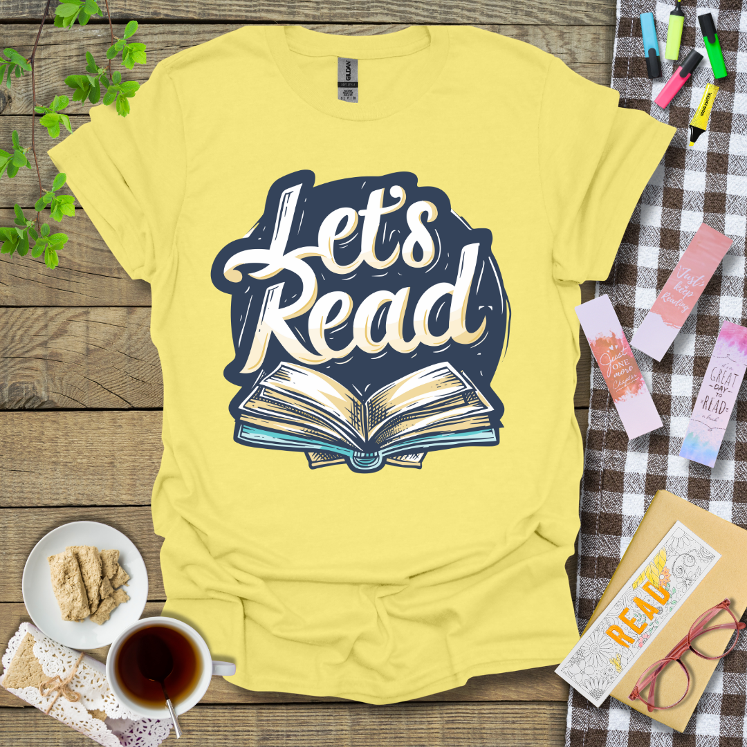 Let's Read ver 2 Graphic T Shirt