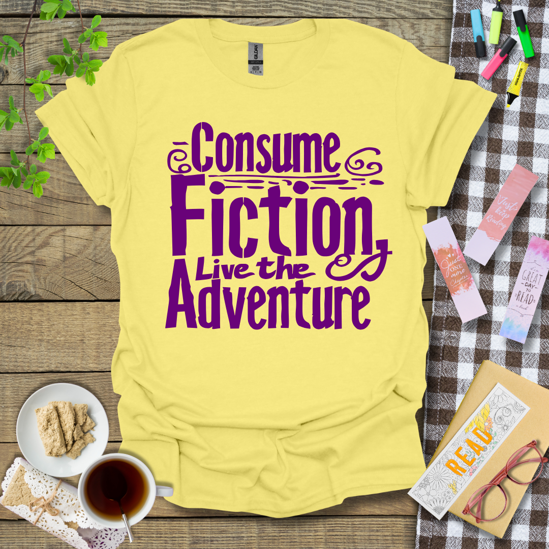 Consume Fiction Live The Adventure Ver 2 Graphic T Shirt