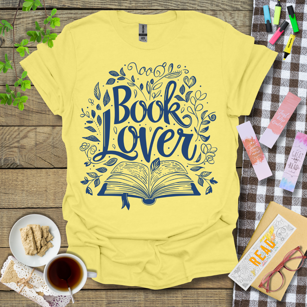 Book Lover Graphic T Shirt