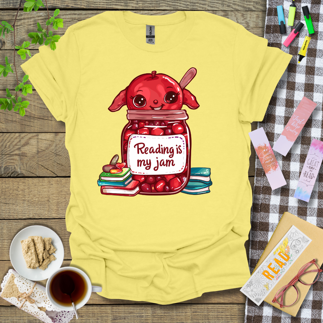 Reading Is My Jam Graphic T Shirt