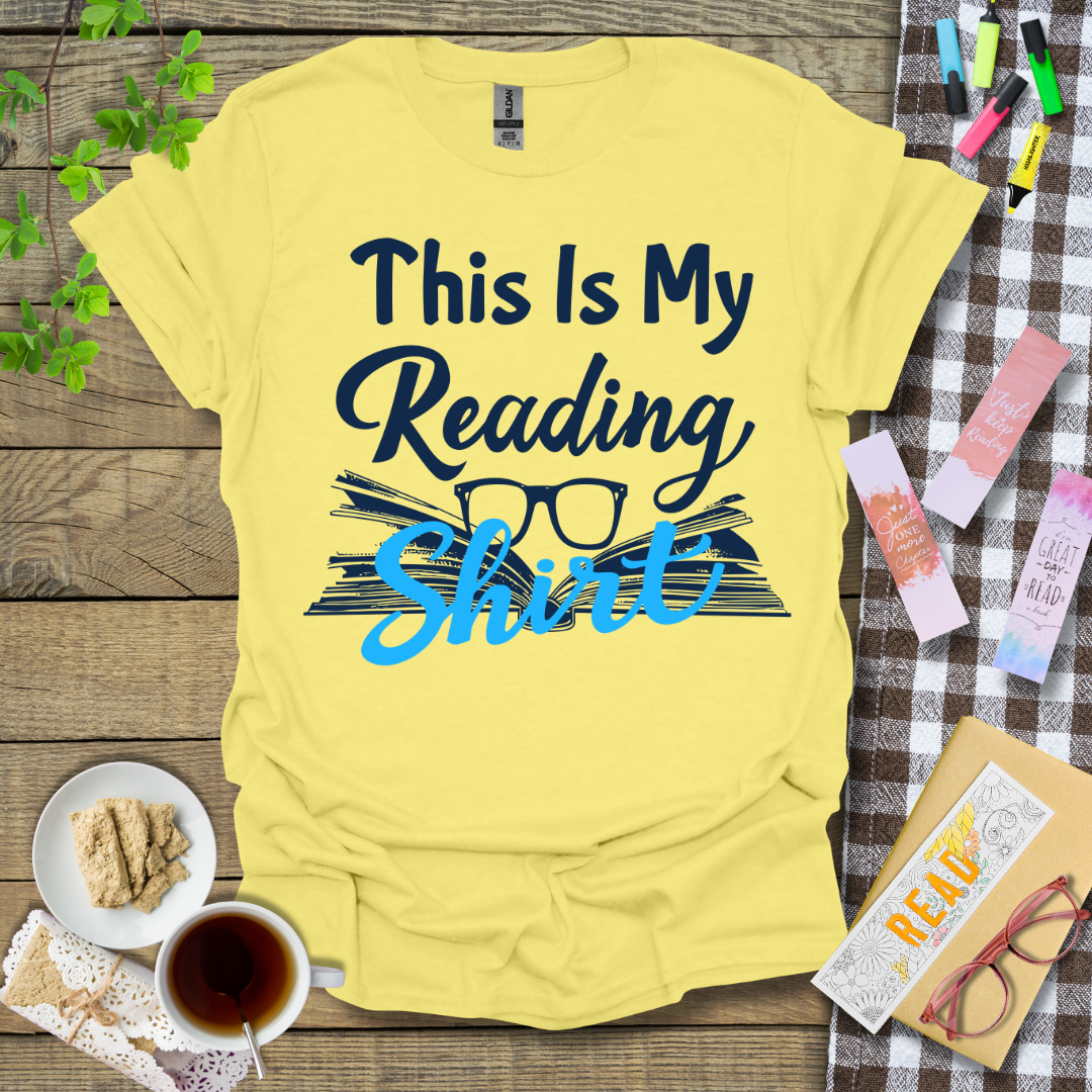 This Is My Reading Shirt Graphic T Shirt