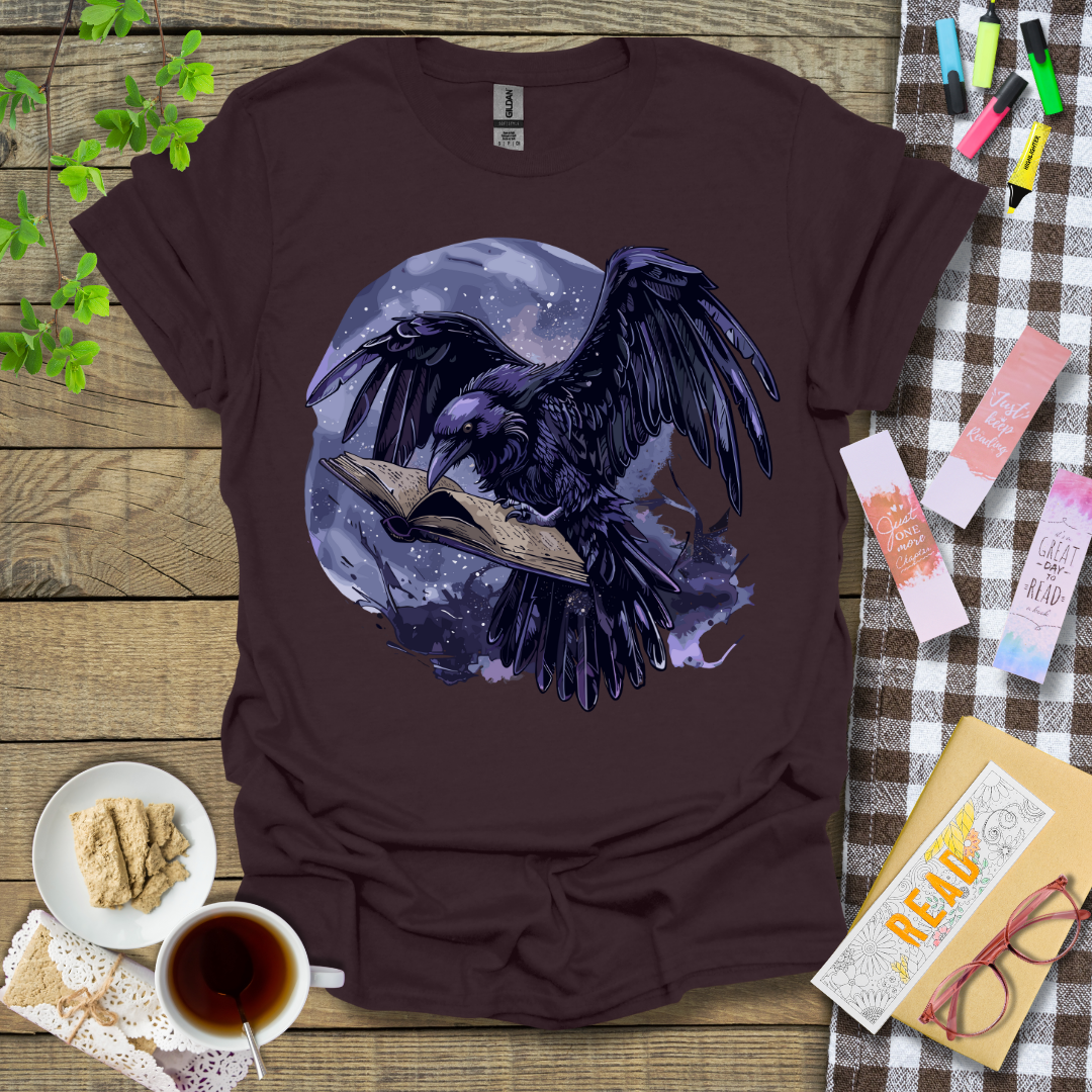 Reading Crow Graphic T Shirt