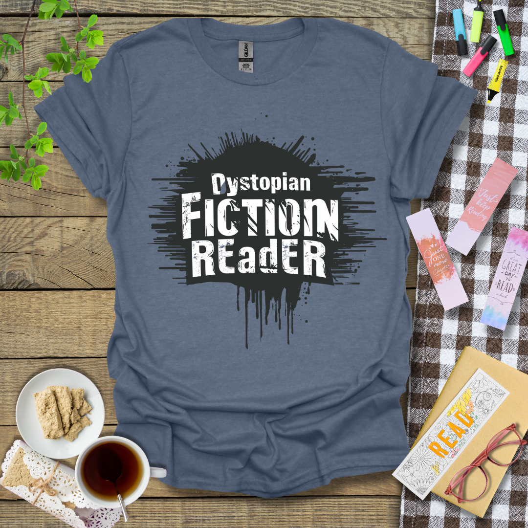 Dystopian Fiction Reader ver 2 Graphic T Shirt
