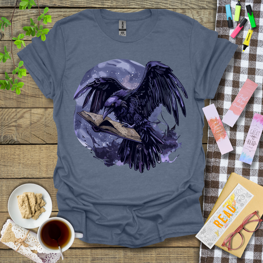 Reading Crow Graphic T Shirt