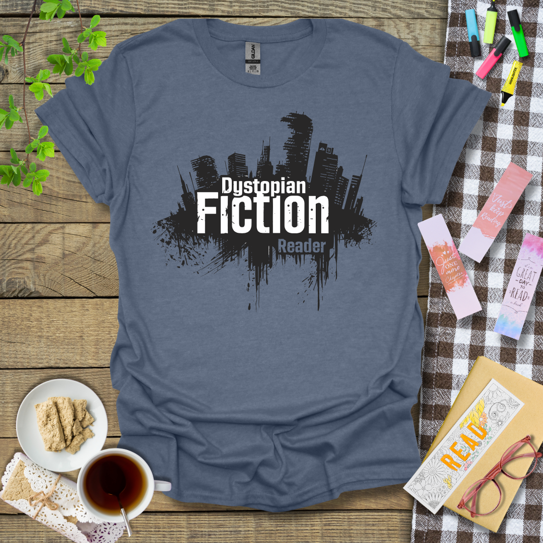 Dystopian Fiction Readers Graphic T Shirt