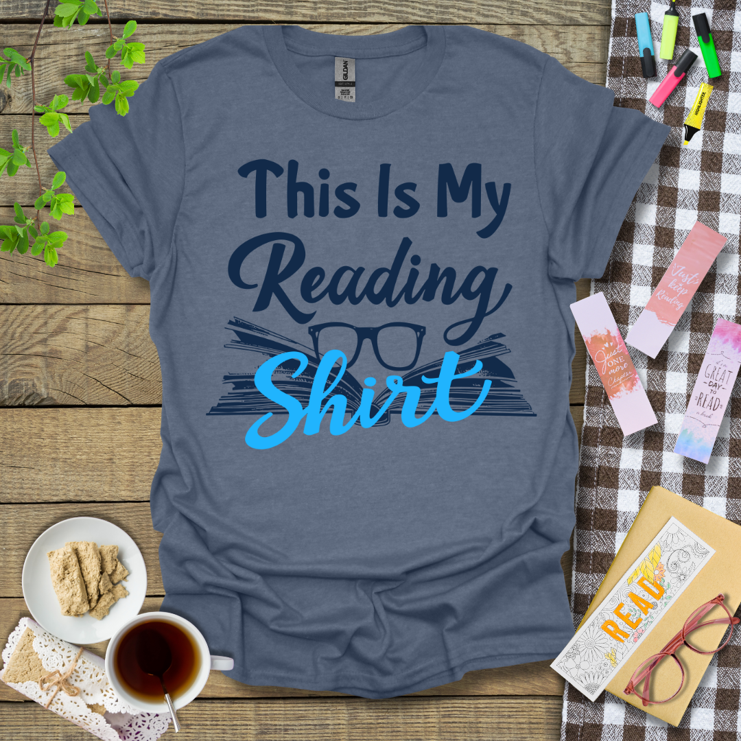 This Is My Reading Shirt Graphic T Shirt