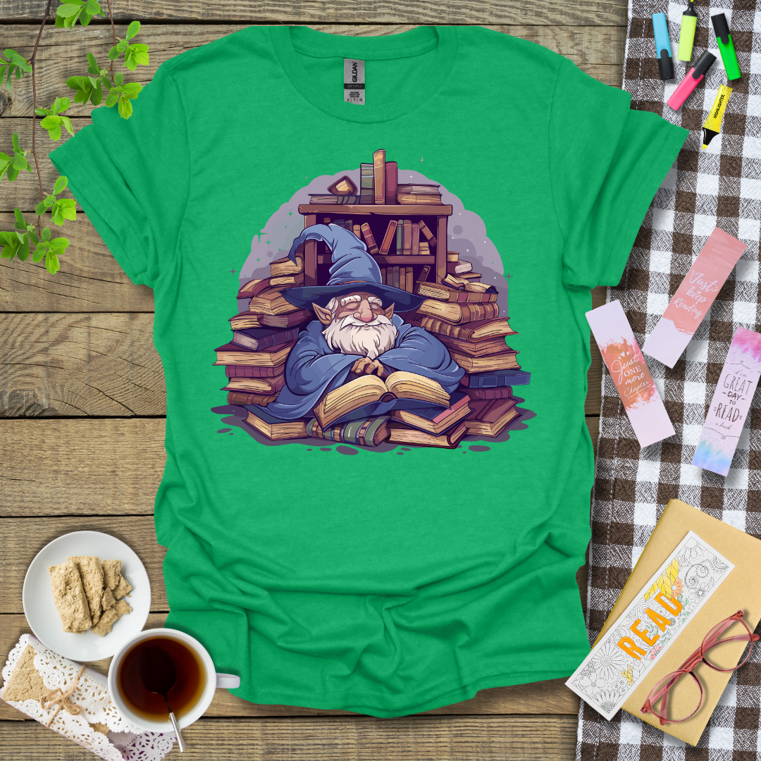 Sleeping Wizard Graphic T Shirt