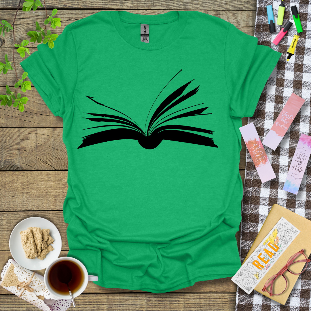 Flipping Pages Graphic T Shirt