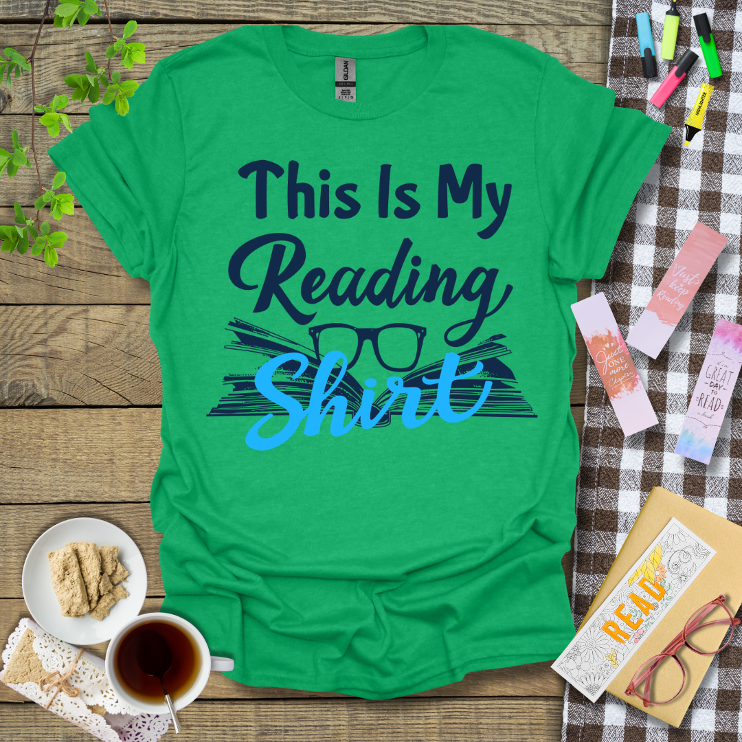 This Is My Reading Shirt Graphic T Shirt