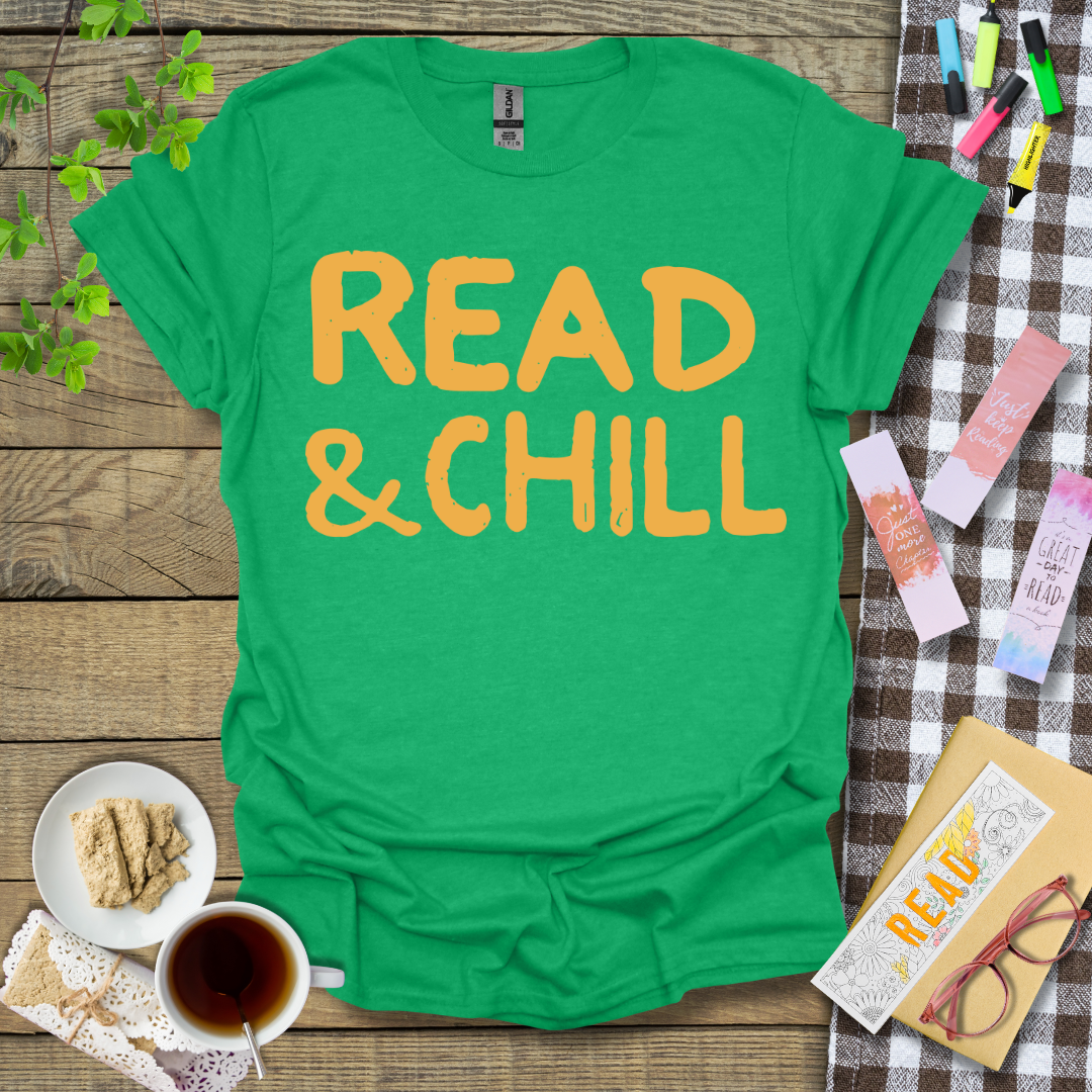Read & Chill Graphic T Shirt