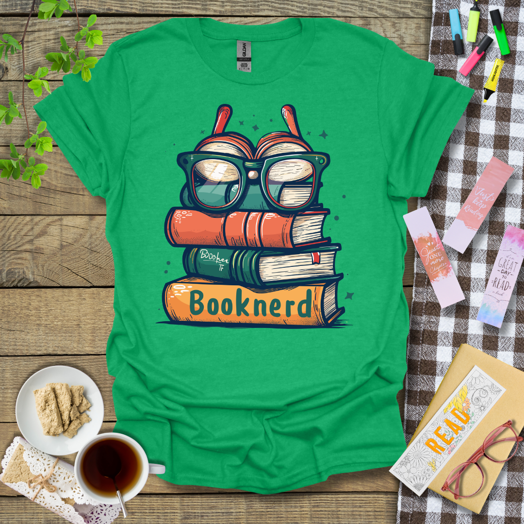 Booknerd Graphic T Shirt