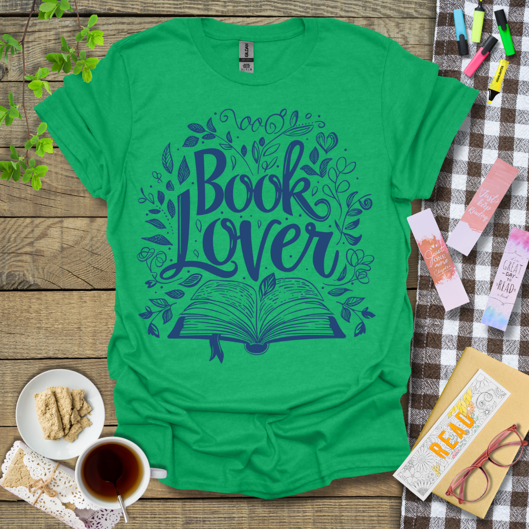 Book Lover Graphic T Shirt