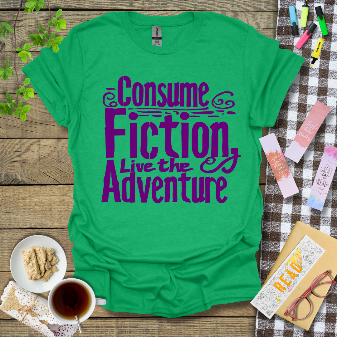 Consume Fiction Live The Adventure Ver 2 Graphic T Shirt