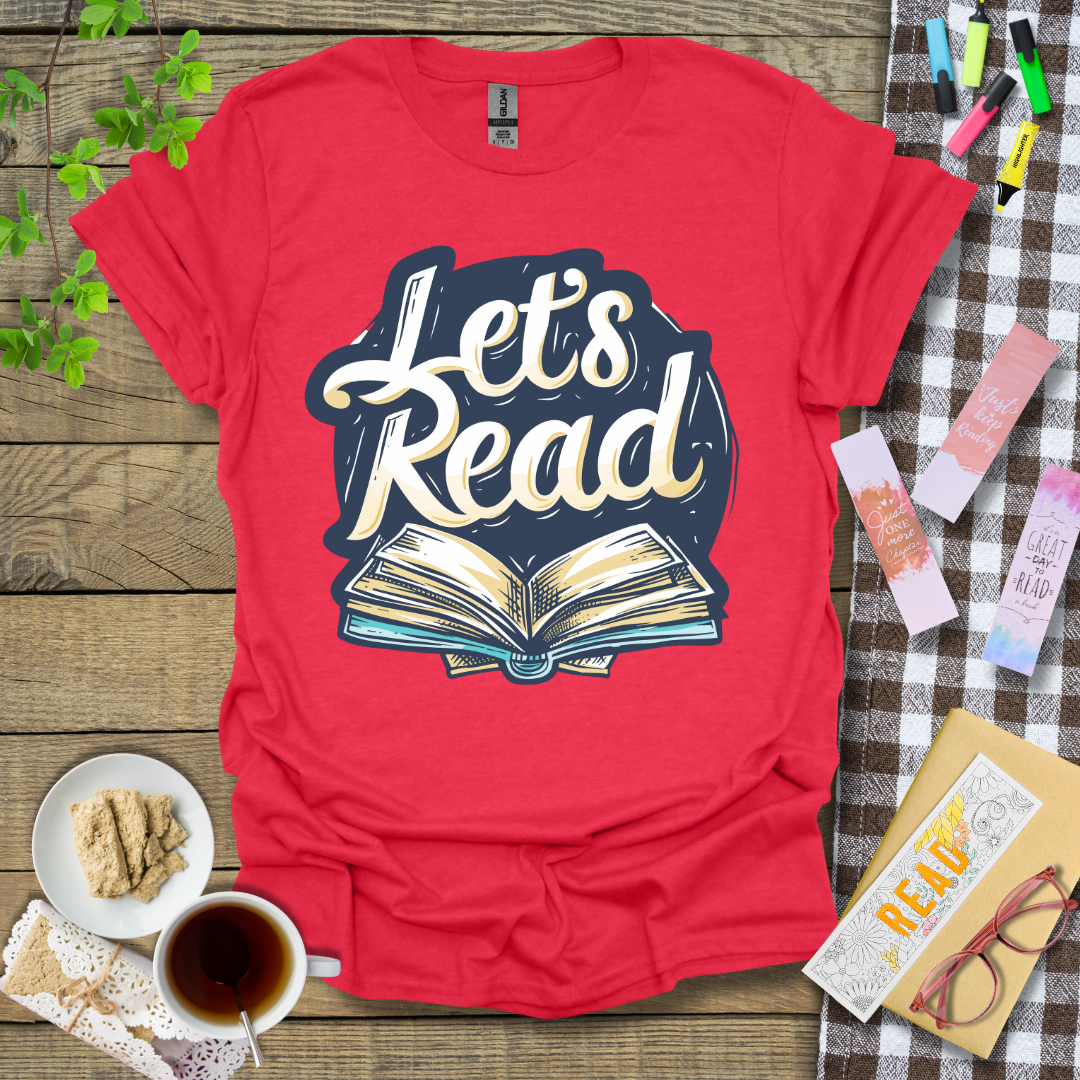 Let's Read ver 2 Graphic T Shirt