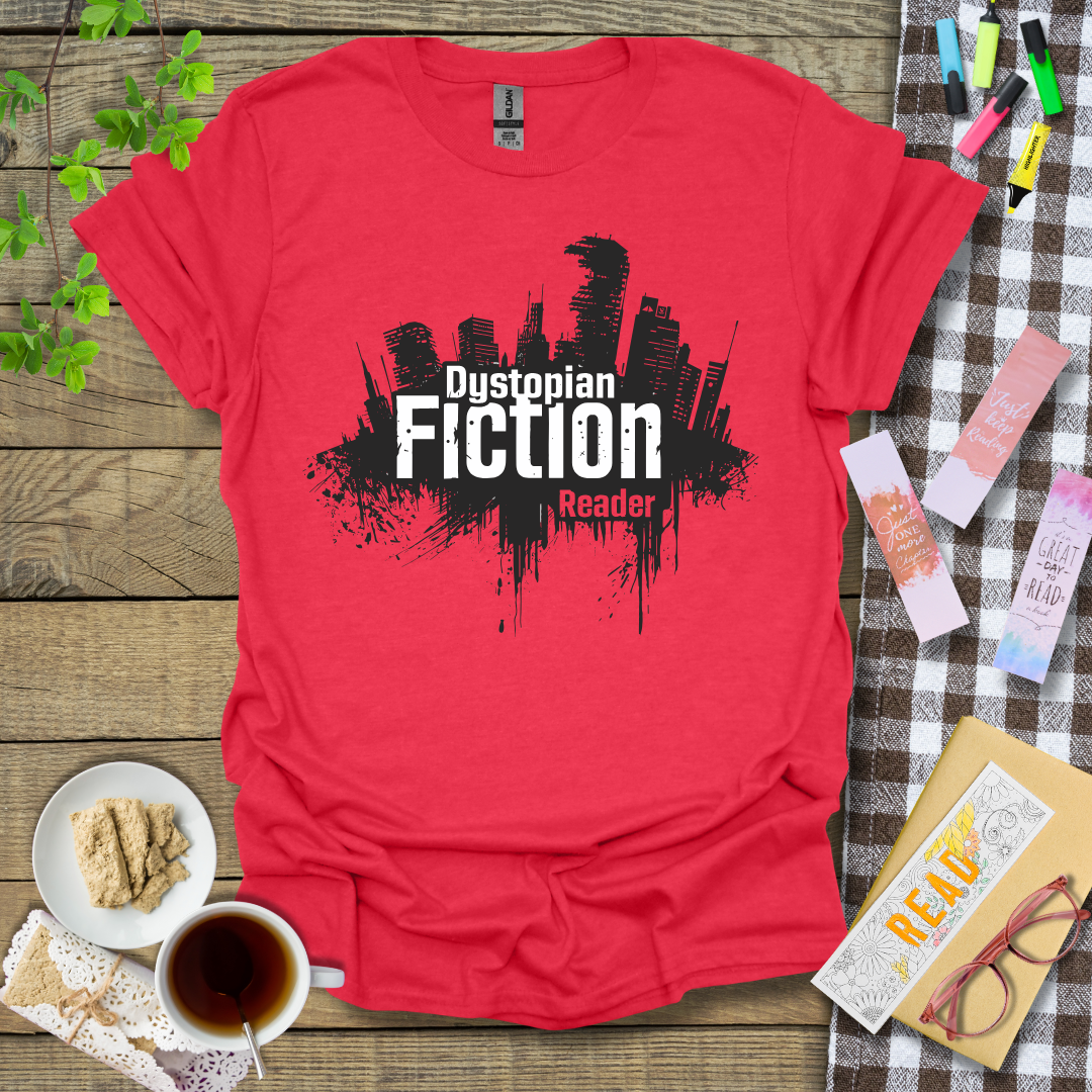 Dystopian Fiction Readers Graphic T Shirt
