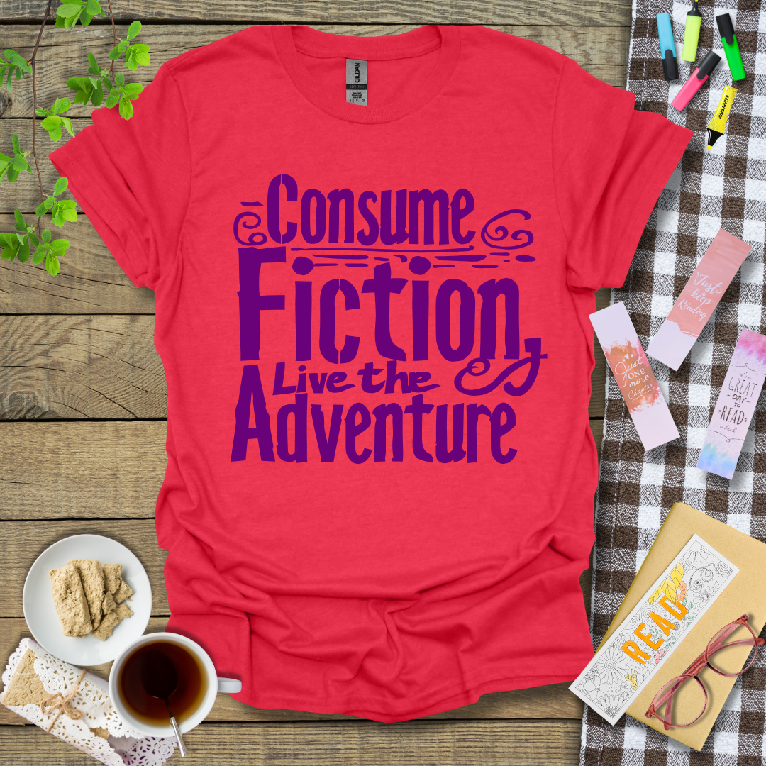 Consume Fiction Live The Adventure Ver 2 Graphic T Shirt
