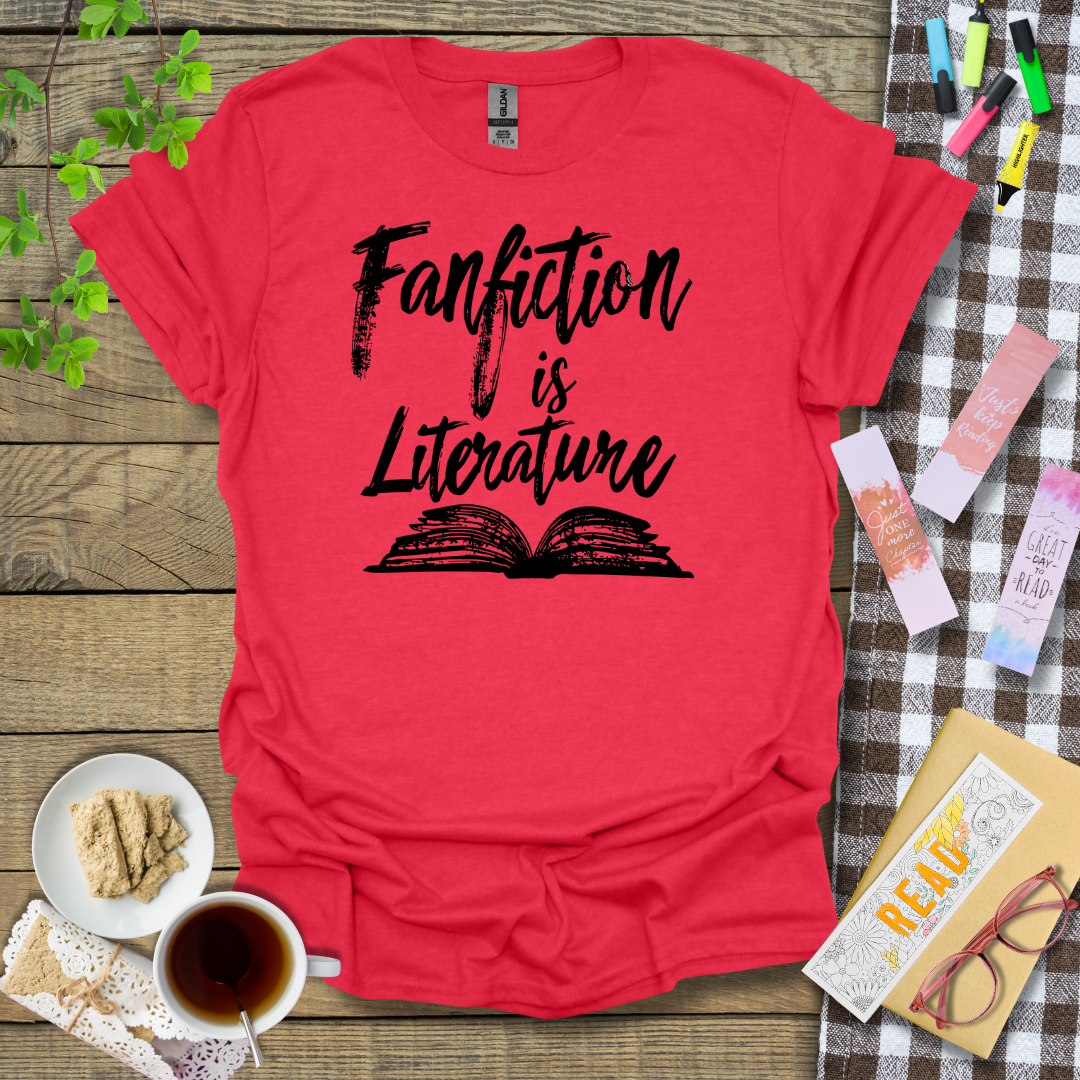Fanfiction is Literature Graphic T Shirt