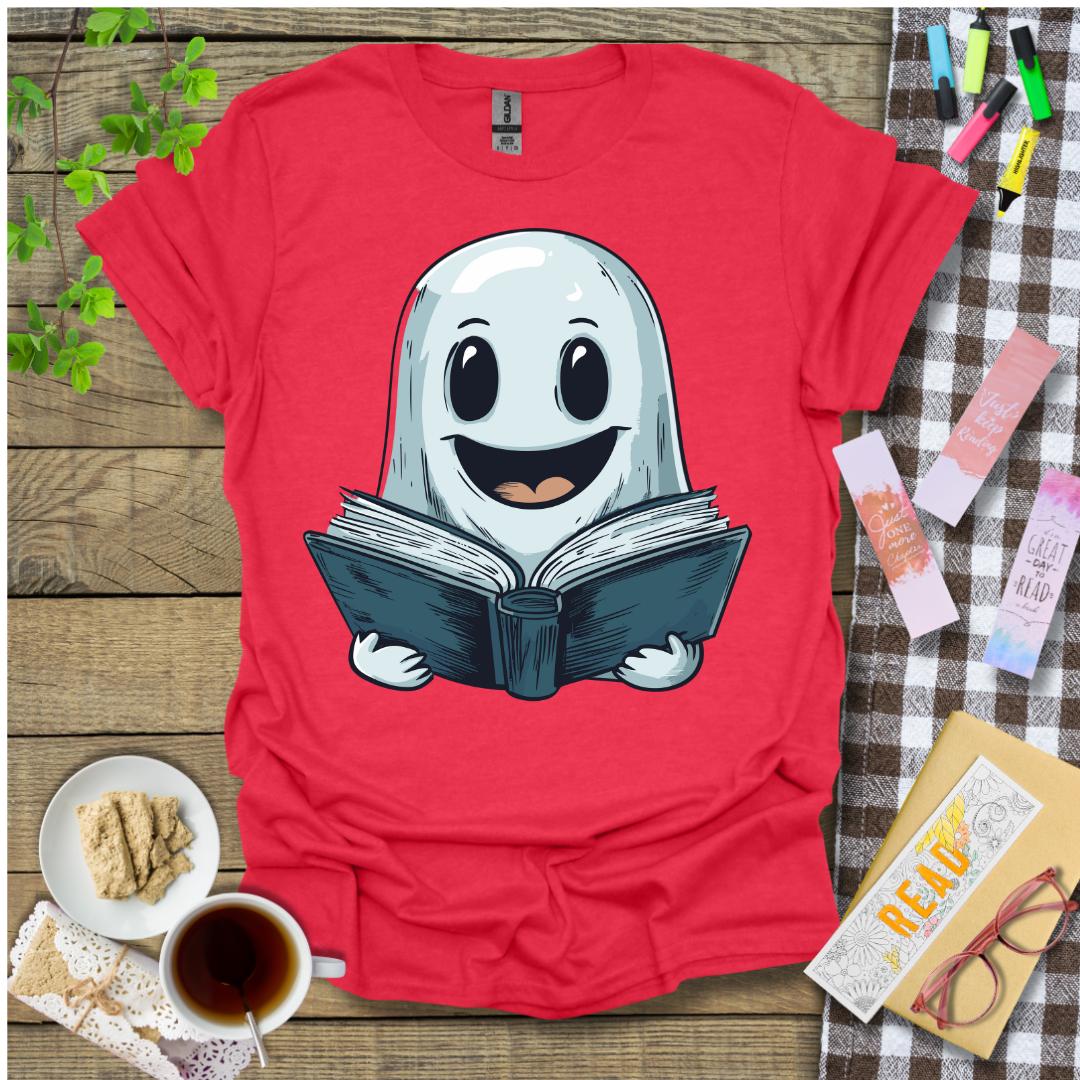 Reading Ghost Graphic T Shirt