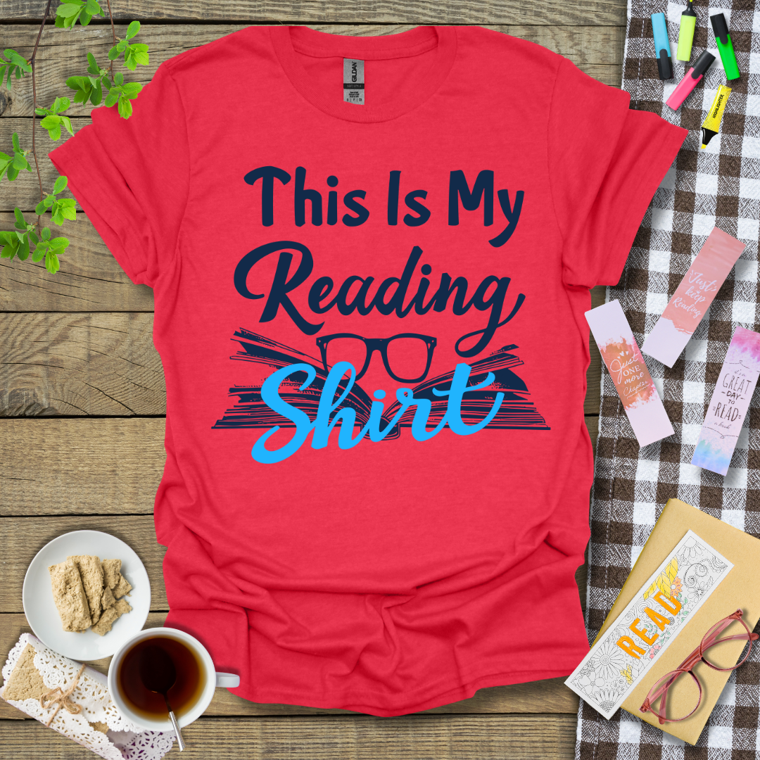 This Is My Reading Shirt Graphic T Shirt