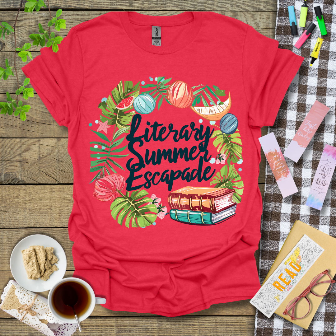 Literary Summer Escapade Ver 2 Graphic T Shirt