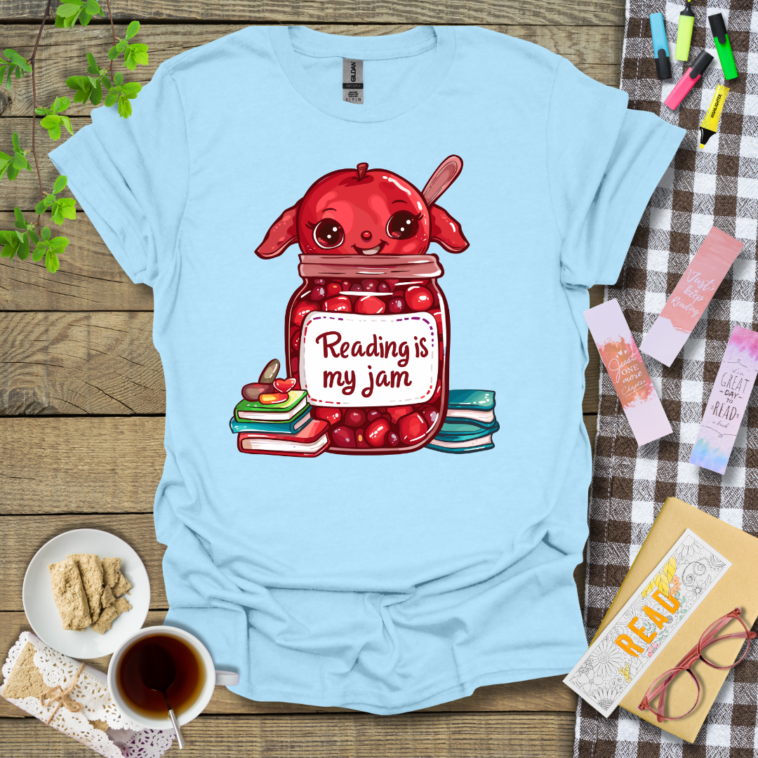 Reading Is My Jam Graphic T Shirt