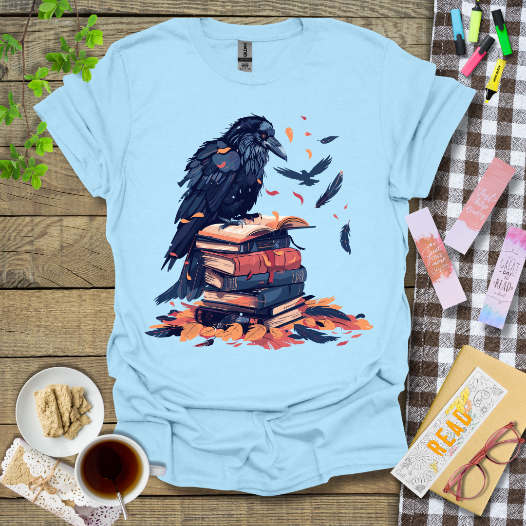 Intelligent Raven Graphic T Shirt
