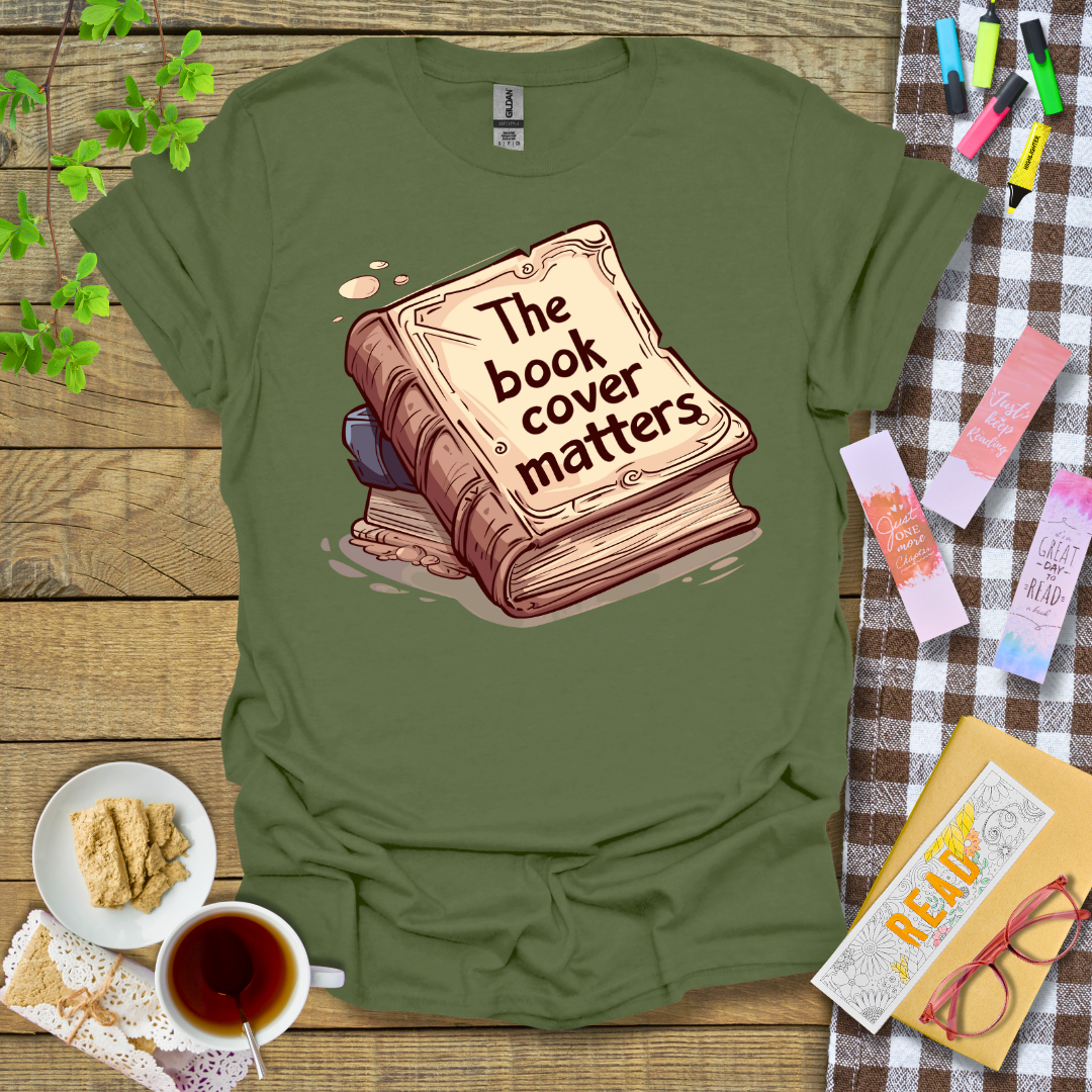 The Book Cover Matter Graphic T Shirt