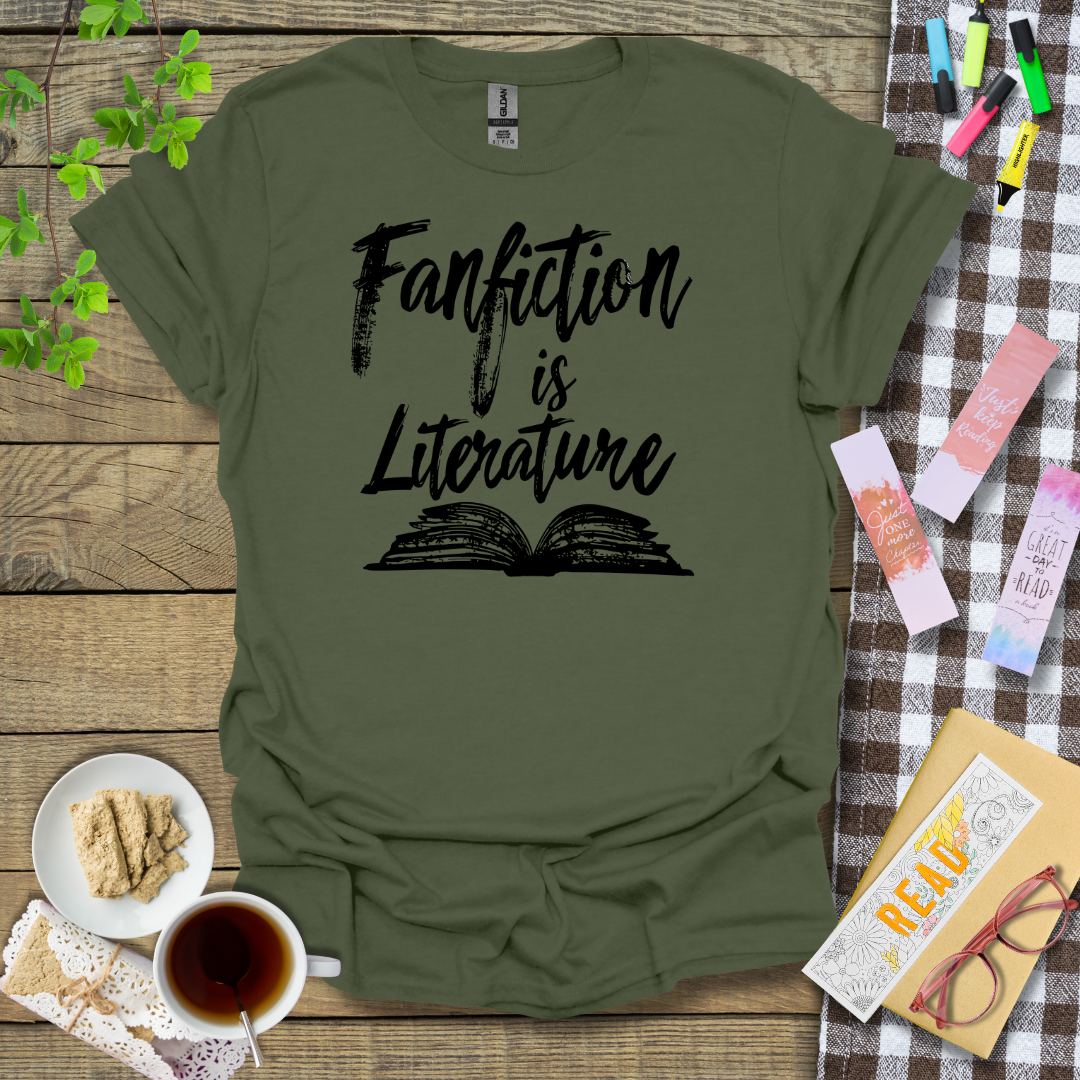 Fanfiction is Literature Graphic T Shirt