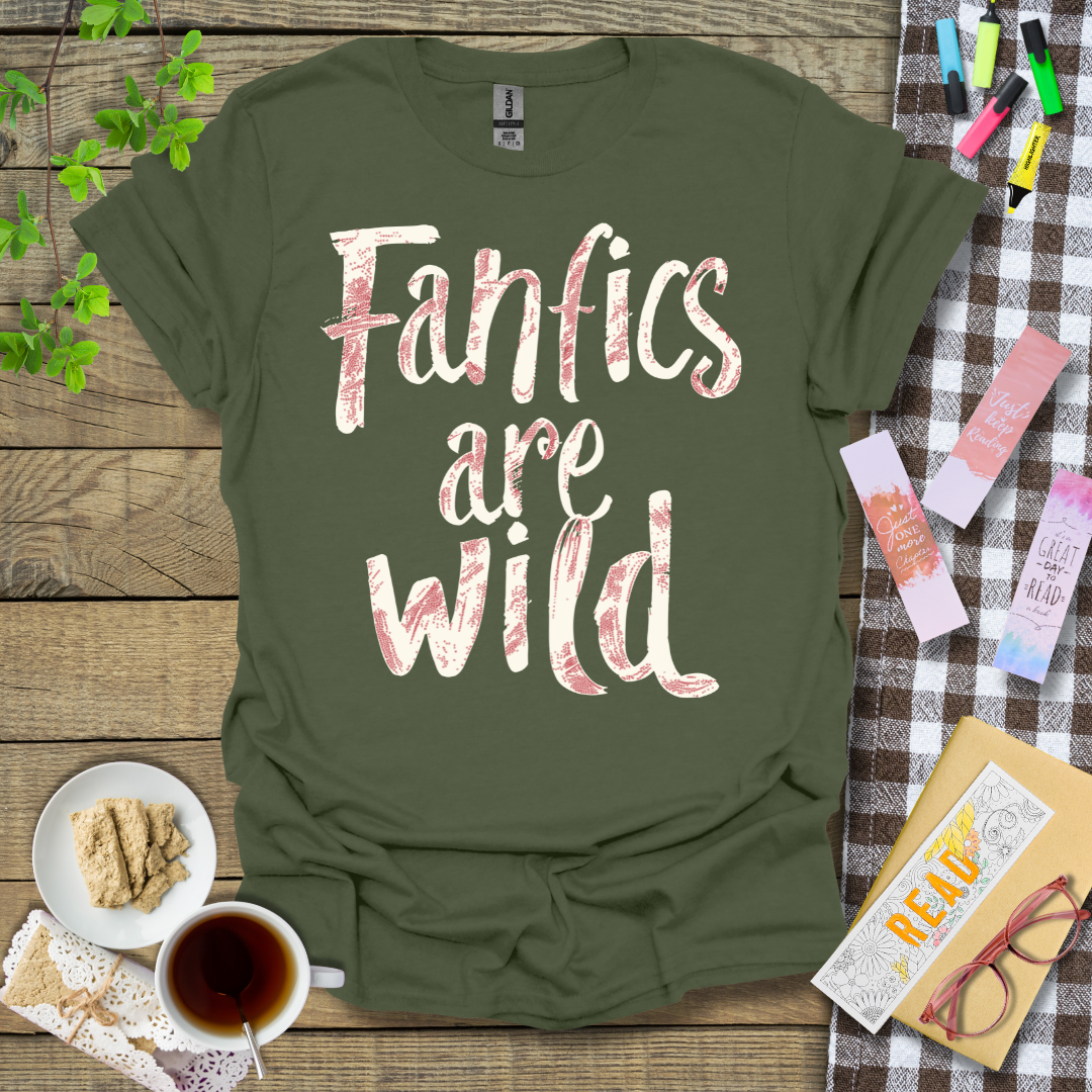 Fanfics Are Wild Graphic T Shirt