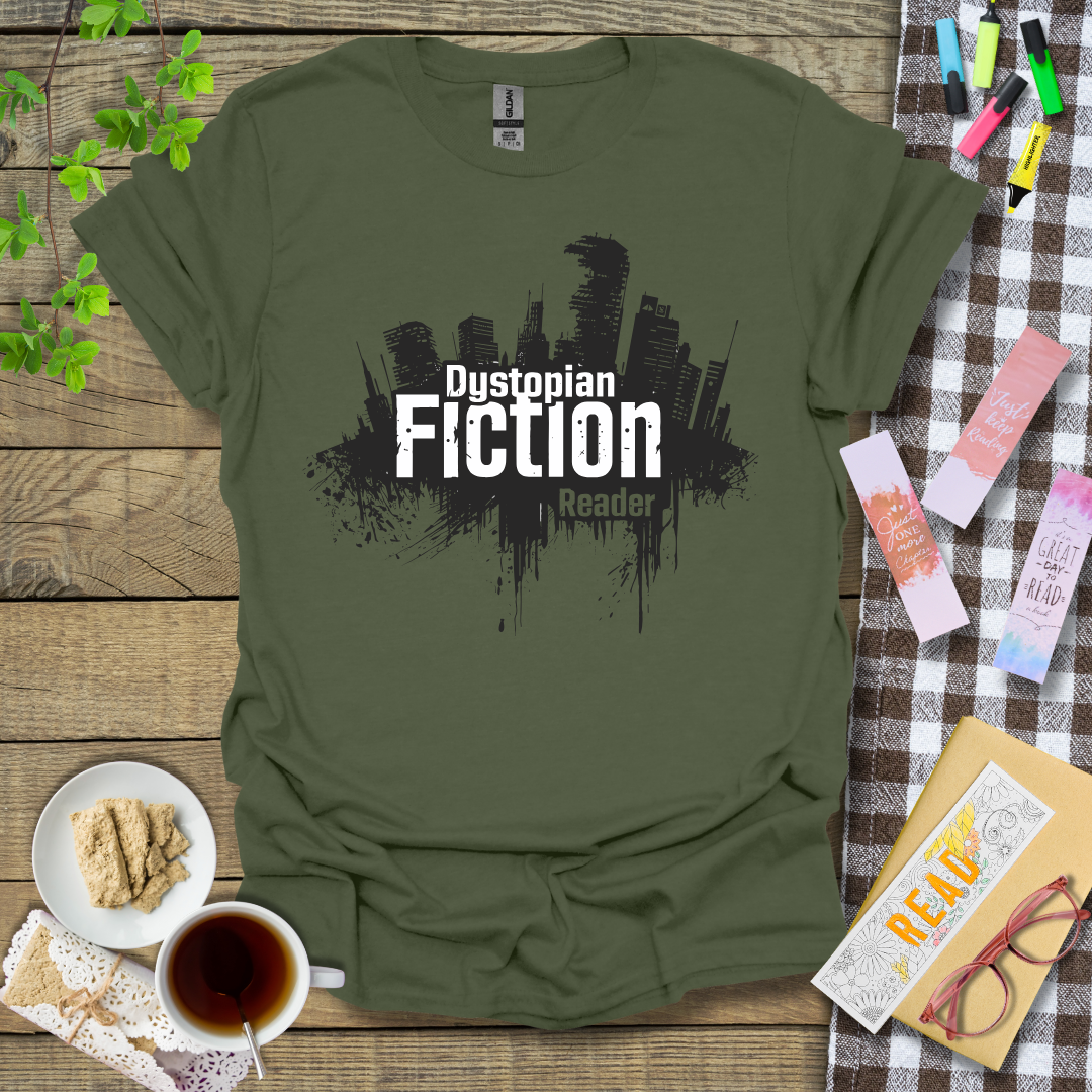 Dystopian Fiction Readers Graphic T Shirt