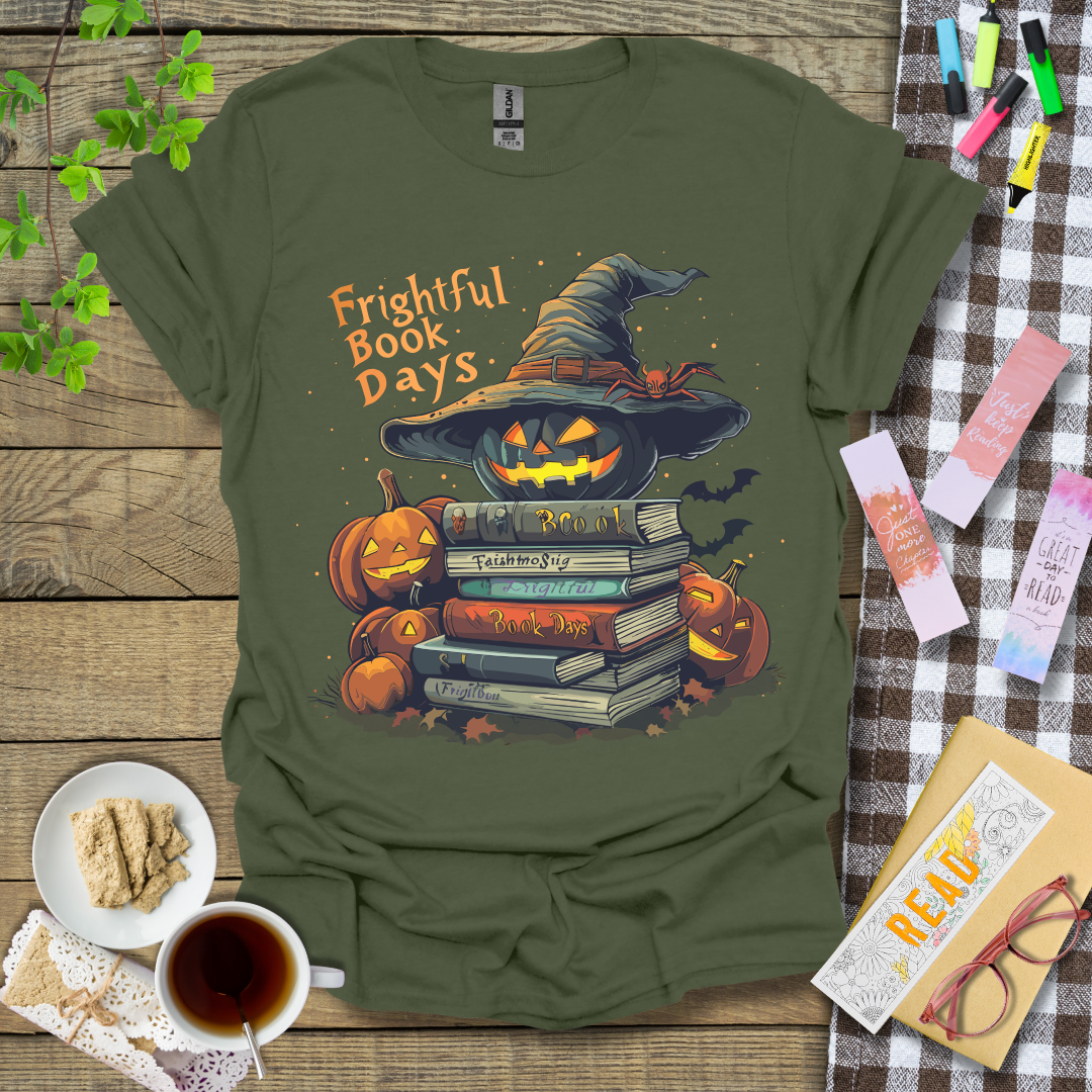 Frightful Book Days Graphic T Shirt