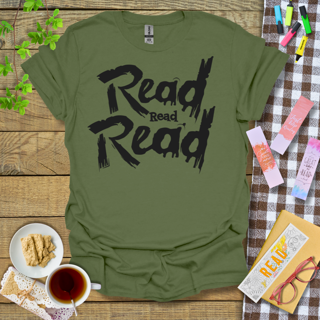 Read Read Read Graphic T Shirt