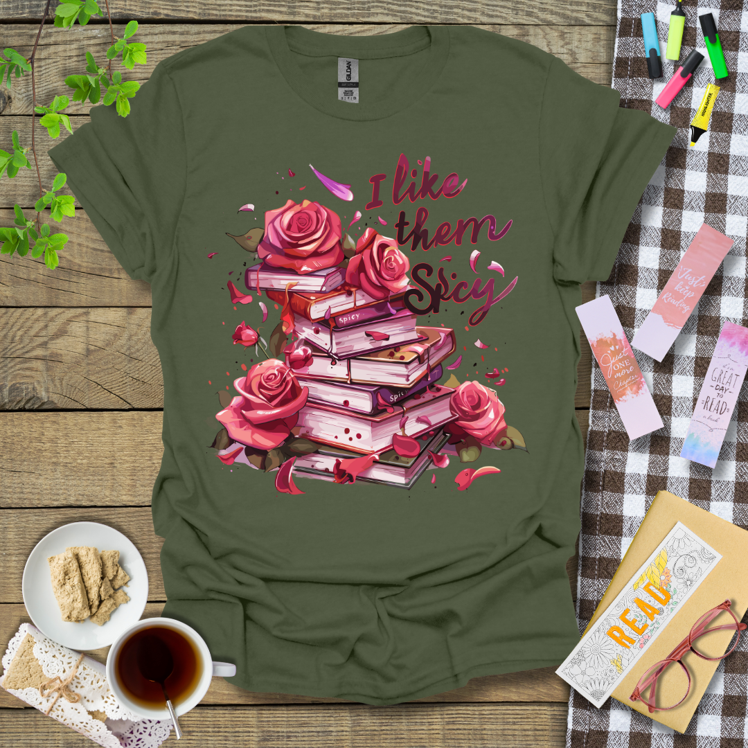 I Like Them Spicy Graphic T Shirt