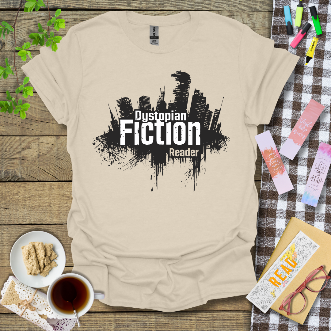 Dystopian Fiction Readers Graphic T Shirt