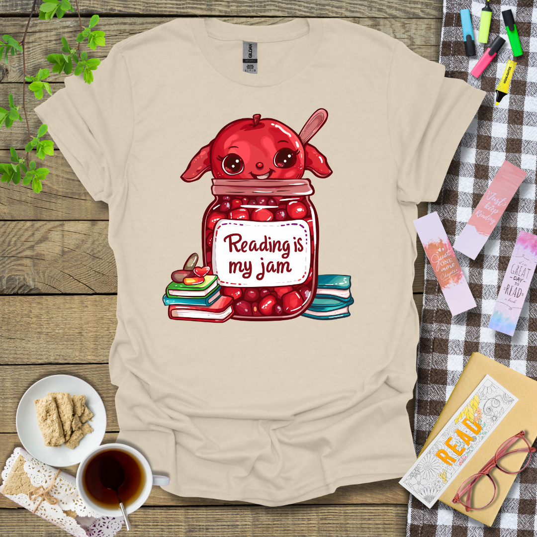 Reading Is My Jam Graphic T Shirt