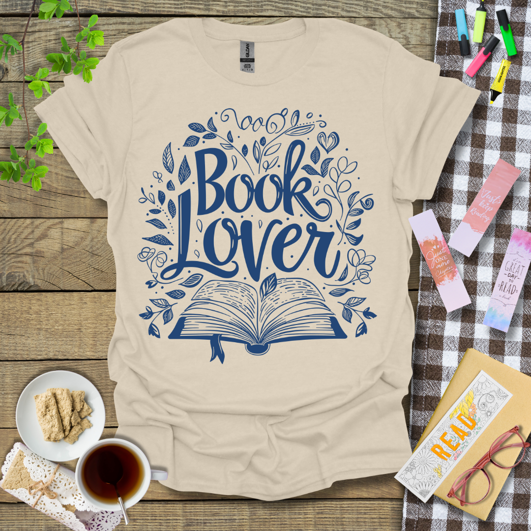 Book Lover Graphic T Shirt