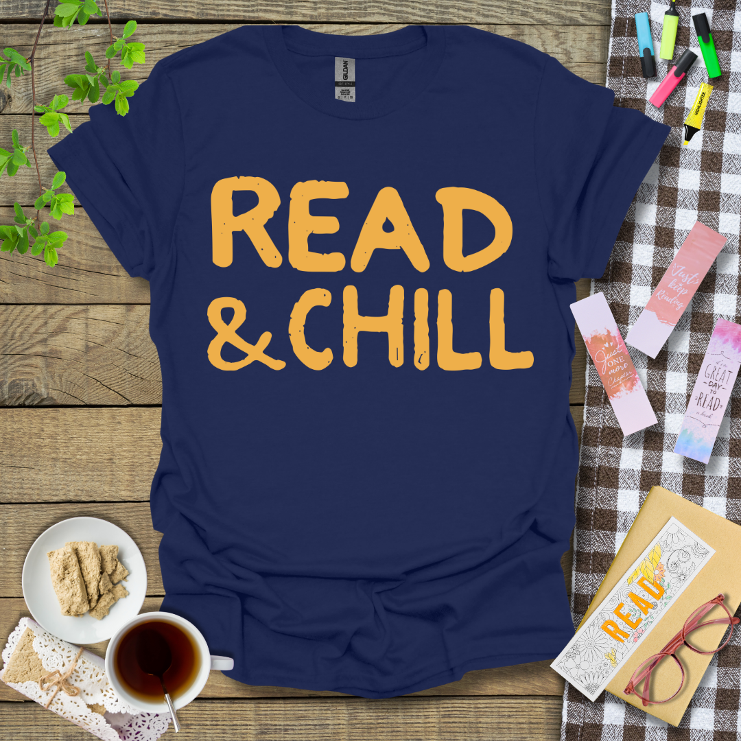 Read & Chill Graphic T Shirt