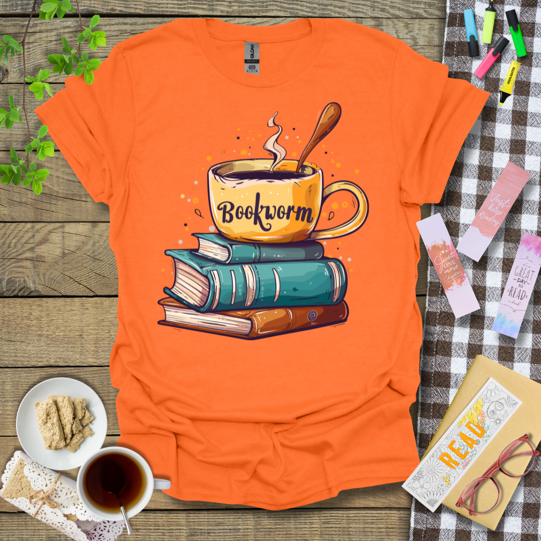 Bookworm Graphic T Shirt