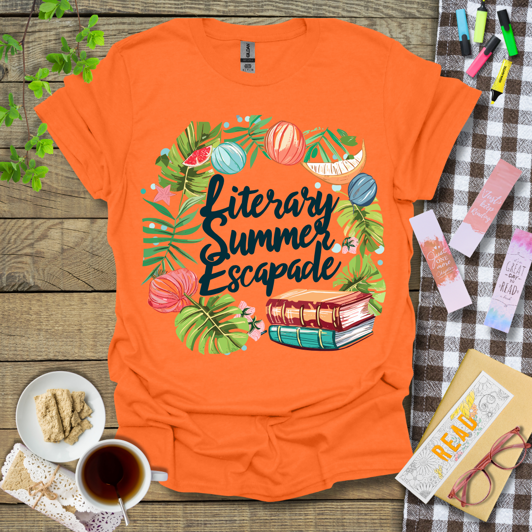 Literary Summer Escapade Ver 2 Graphic T Shirt